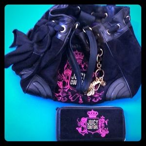 Juicy Couture Velour and wallet bundle.